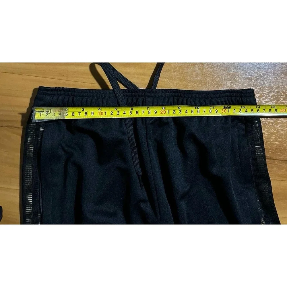 Unisex NWOT Adidas 3 Stripes Drawstring Athletic Performance Track Pants